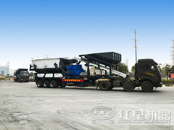 車載式移動制砂機(jī)入駐云貴地區(qū)，拉動當(dāng)?shù)亟?jīng)濟(jì)發(fā)展