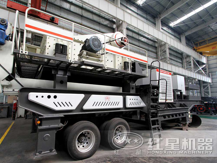 小型車載移動(dòng)石料破碎機(jī)_小投資，大收益