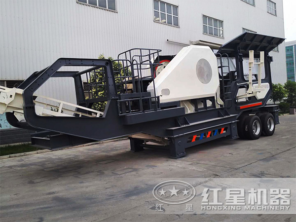 粉碎建筑垃圾的移動打石機，優(yōu)惠價格惹人喜