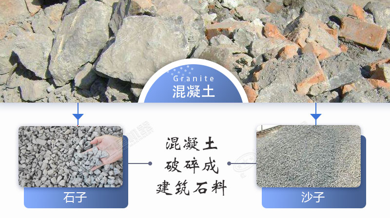 瀝青混凝土加工廢料怎么處理？推薦用混凝土移動破碎機(jī)