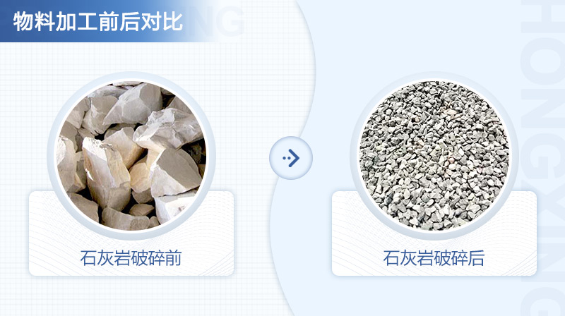 處理石灰?guī)r的日產(chǎn)500方砂石生產(chǎn)線機(jī)器怎樣配？