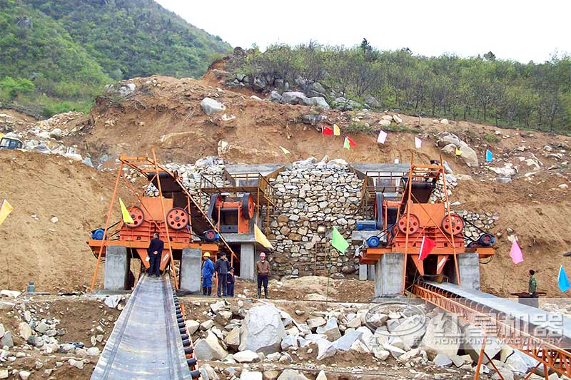 廢棄混凝土再生石子線多少錢一套？鋪路石子一立方價(jià)格多少？